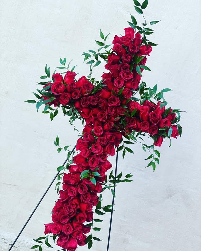 Red Rose Cross Spray